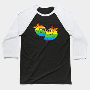 Strawberry LBGT love Baseball T-Shirt